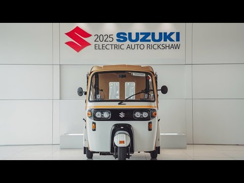 &quot;2025 Suzuki Auto Electric Rickshaw: The Future of Eco-Friendly Urban Transport&quot;