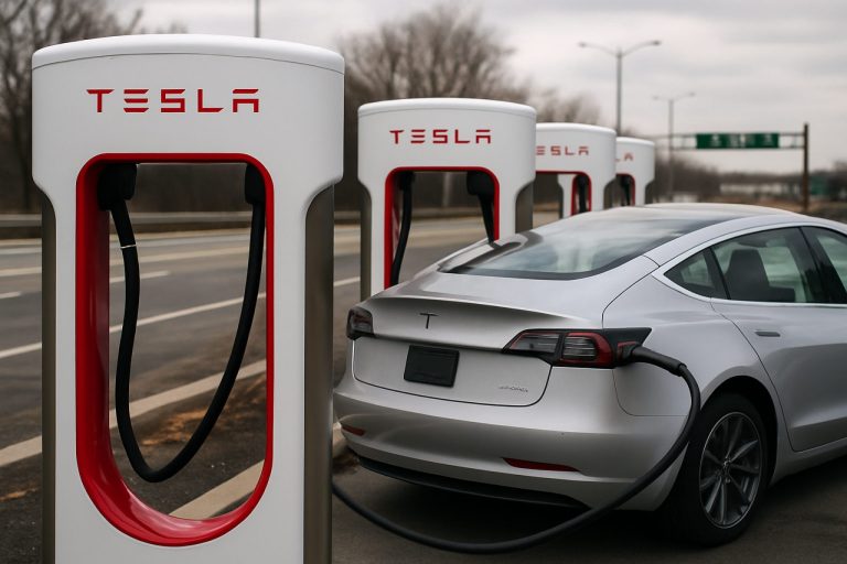Supercarregadores da Tesla removidos da New Jersey Turnpike—Motoristas de EV enfrentam grande mudança em 2025